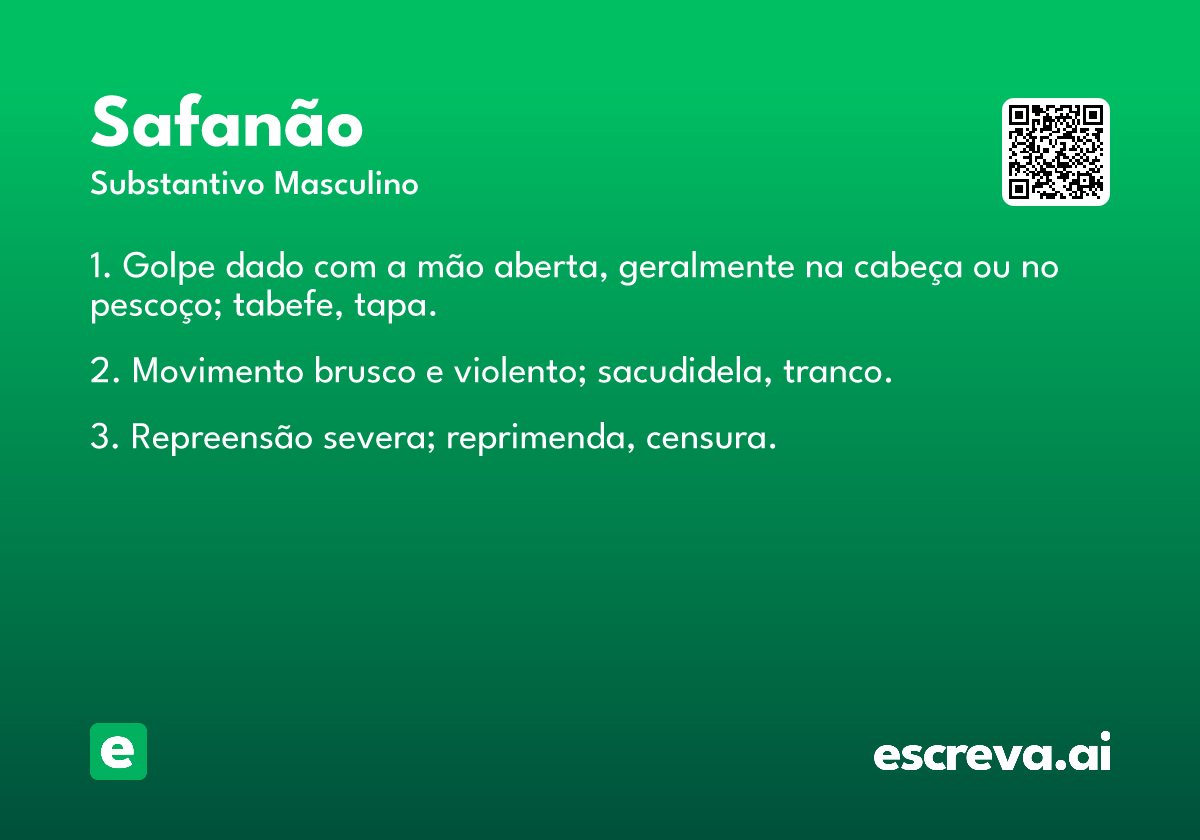safanão
