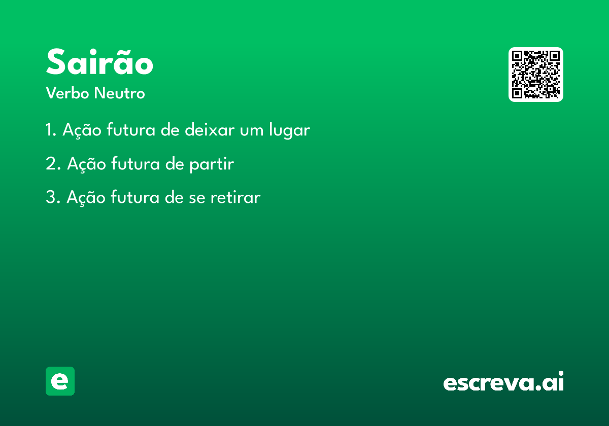 sairão