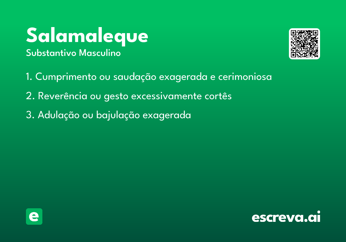 salamaleque