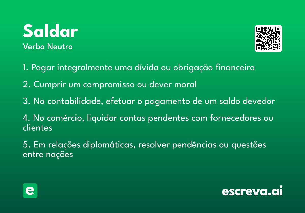 saldar