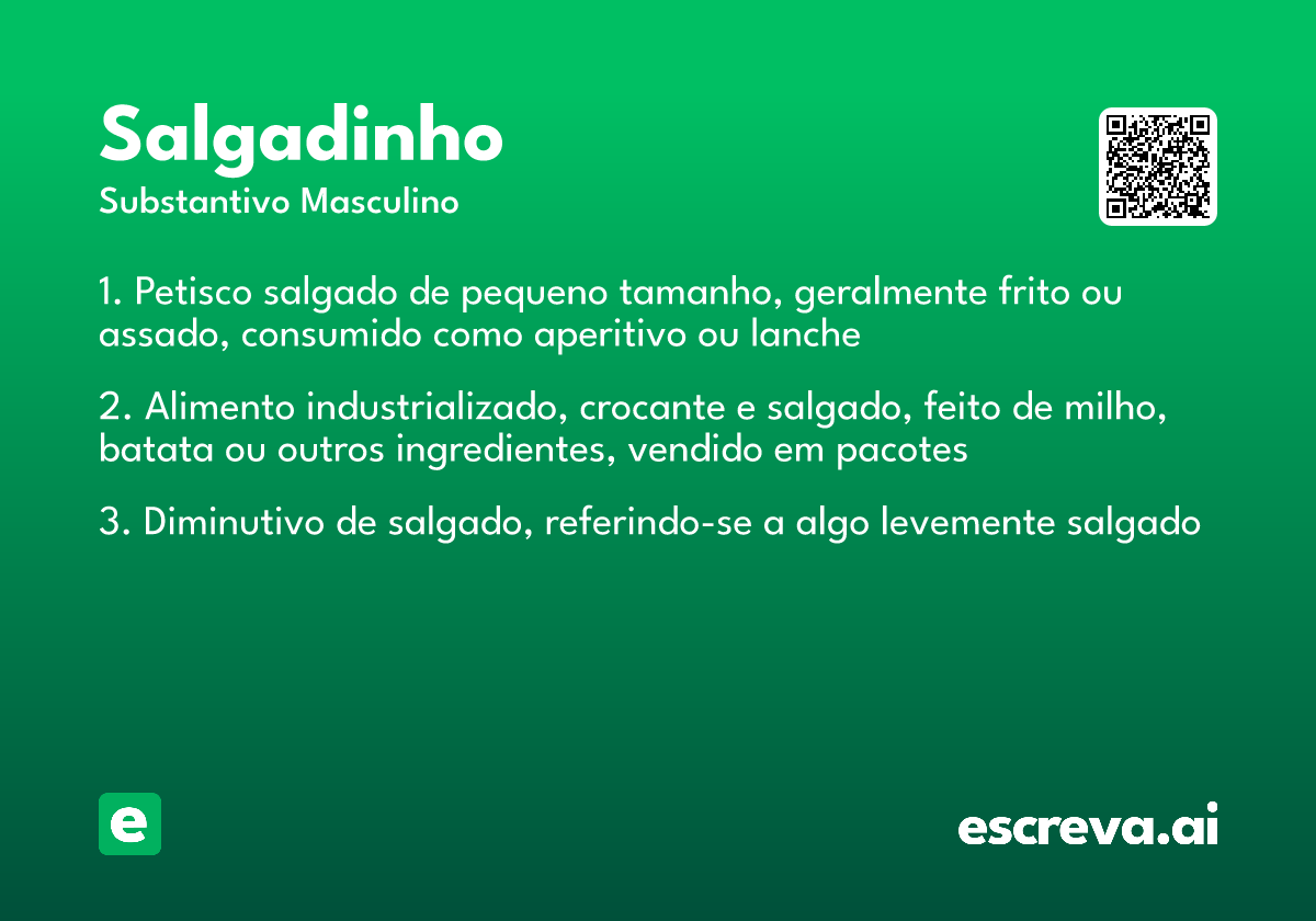 salgadinho
