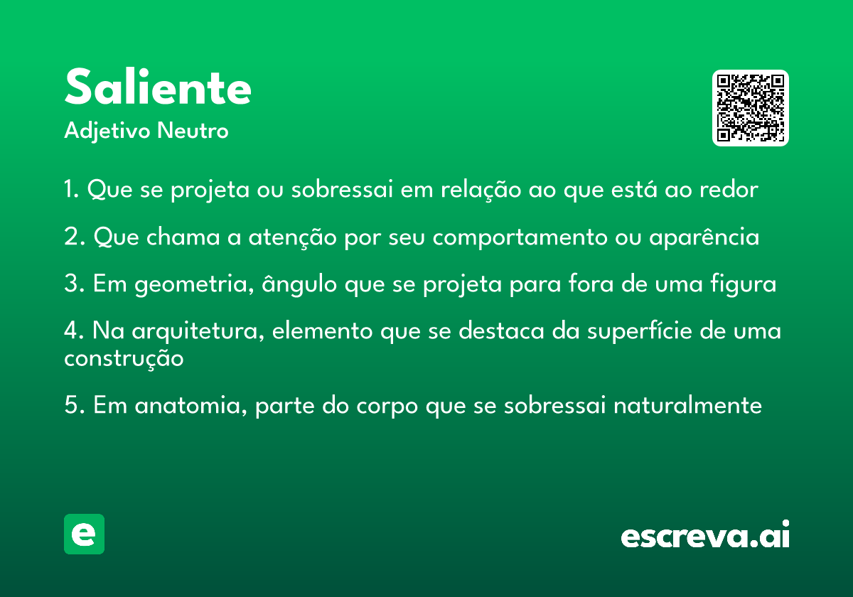 saliente