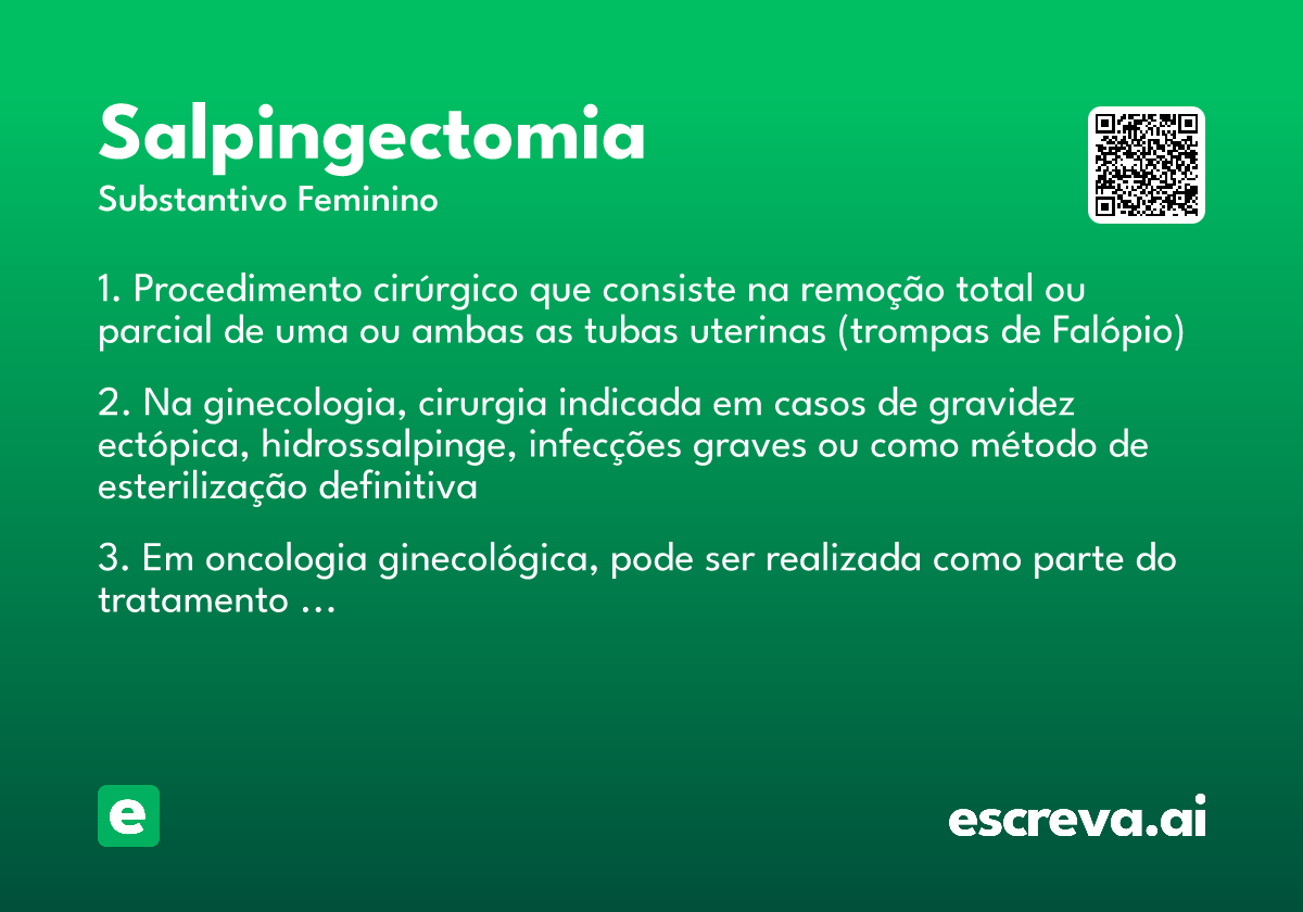 salpingectomia