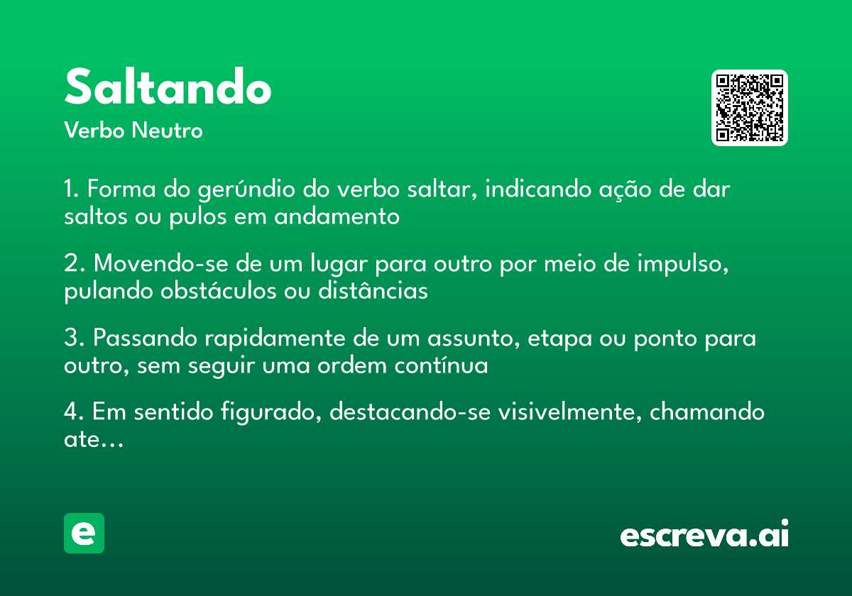 saltando