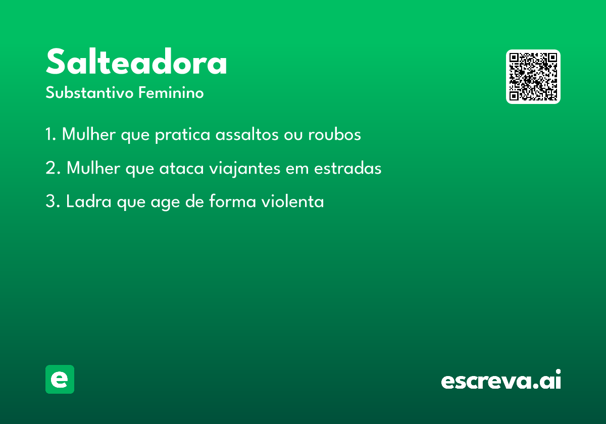 salteadora