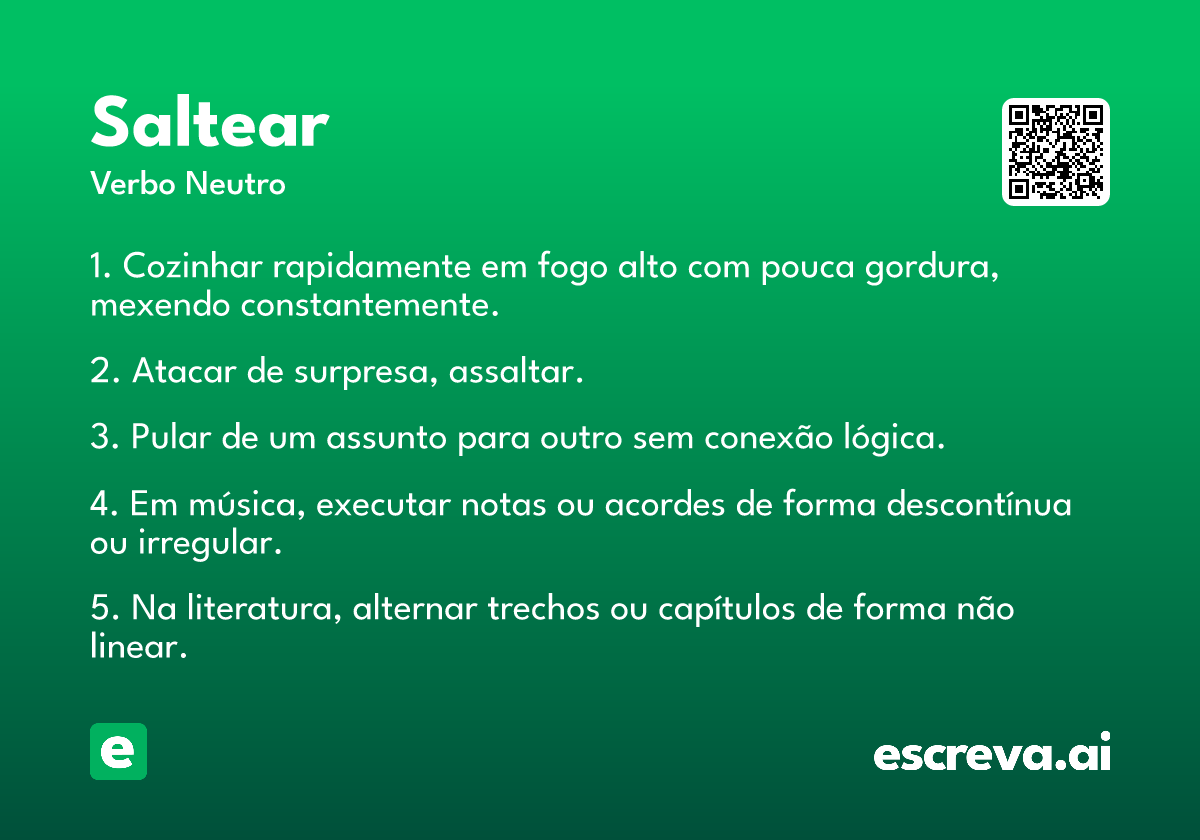 saltear