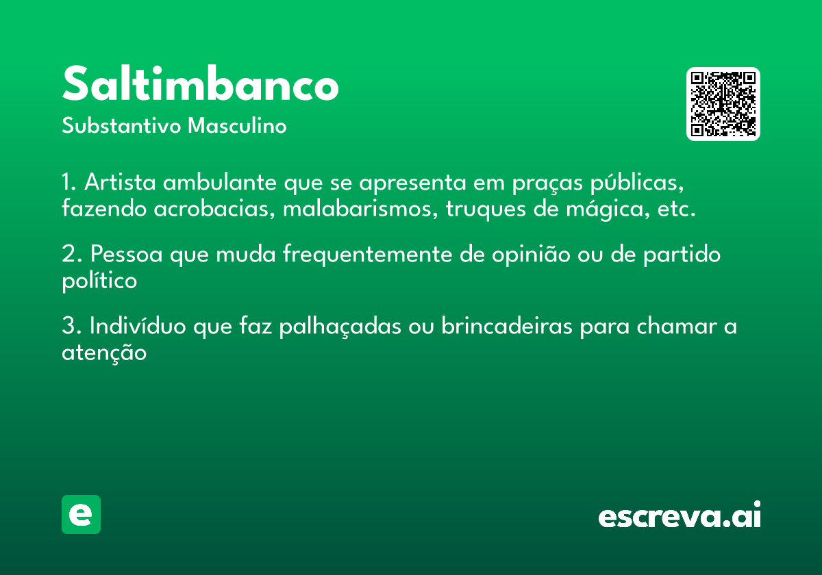 saltimbanco