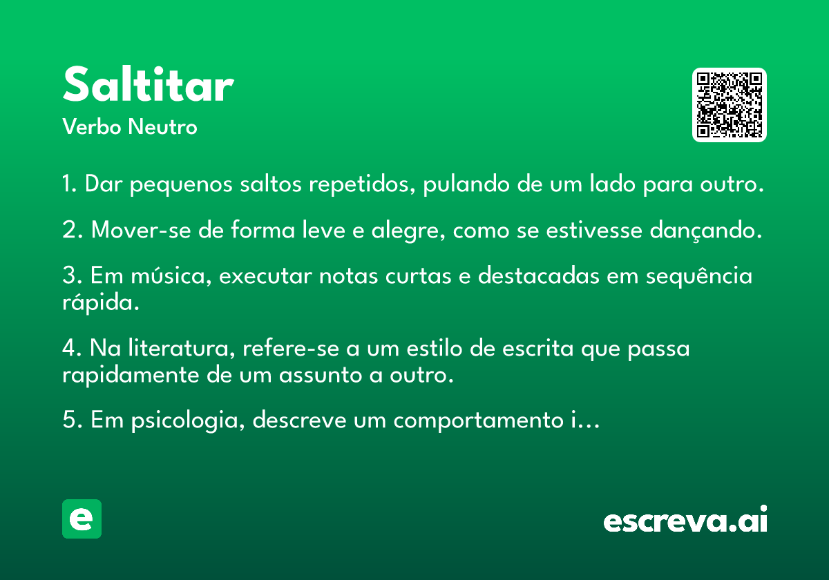 saltitar