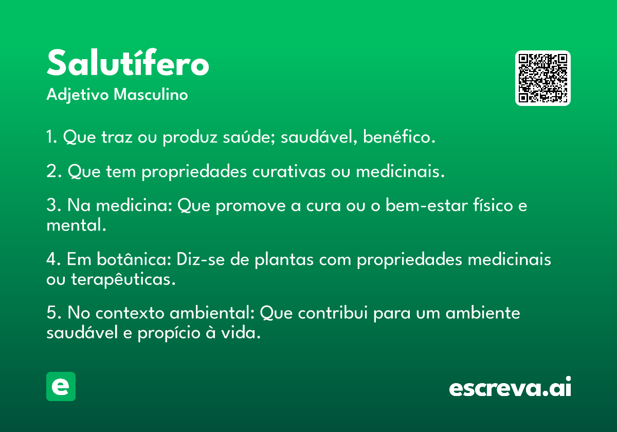salutífero