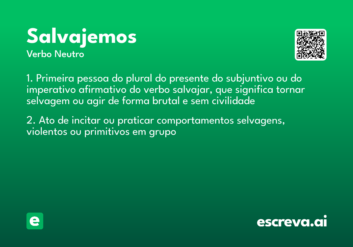 salvajemos