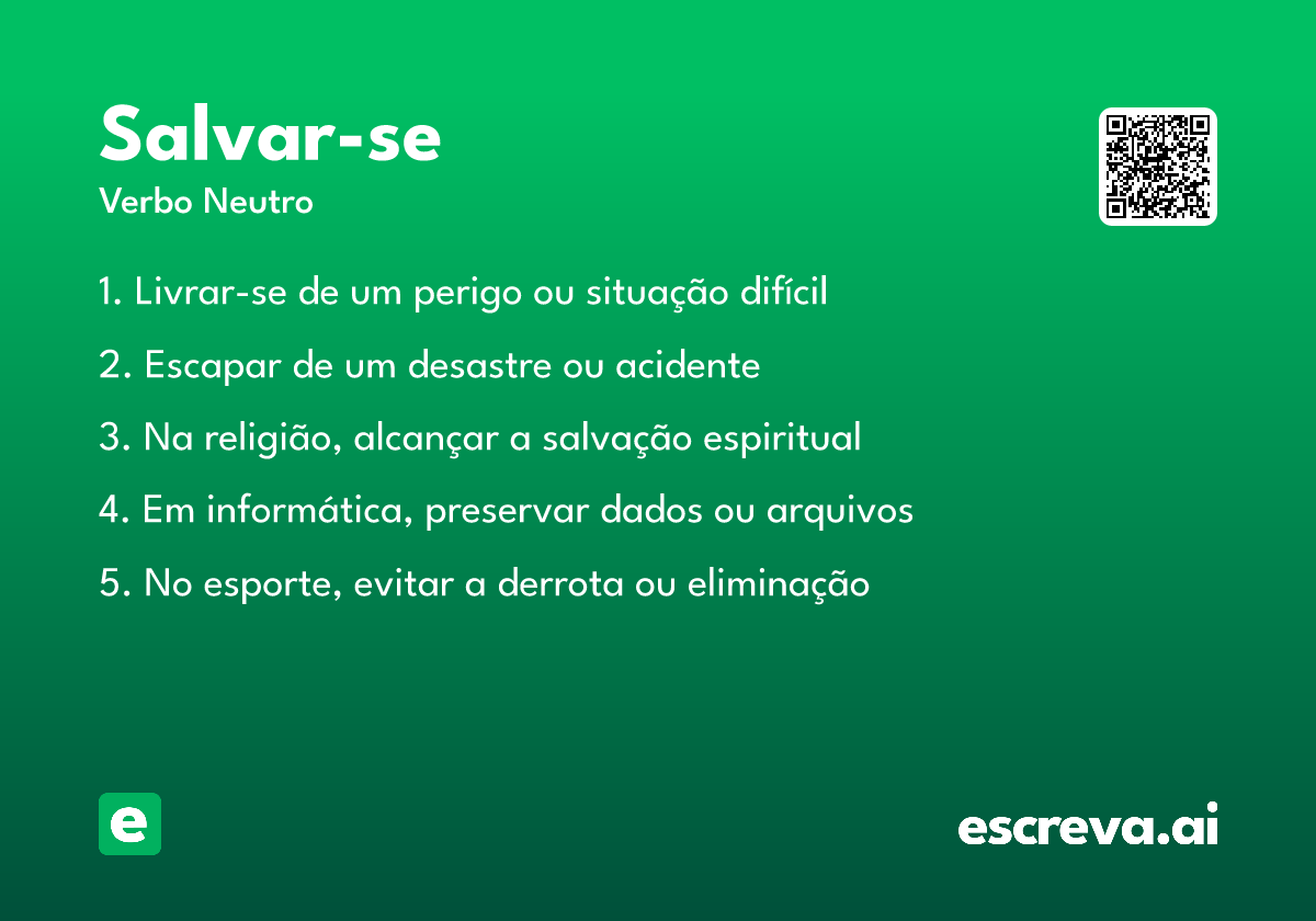 salvar-se