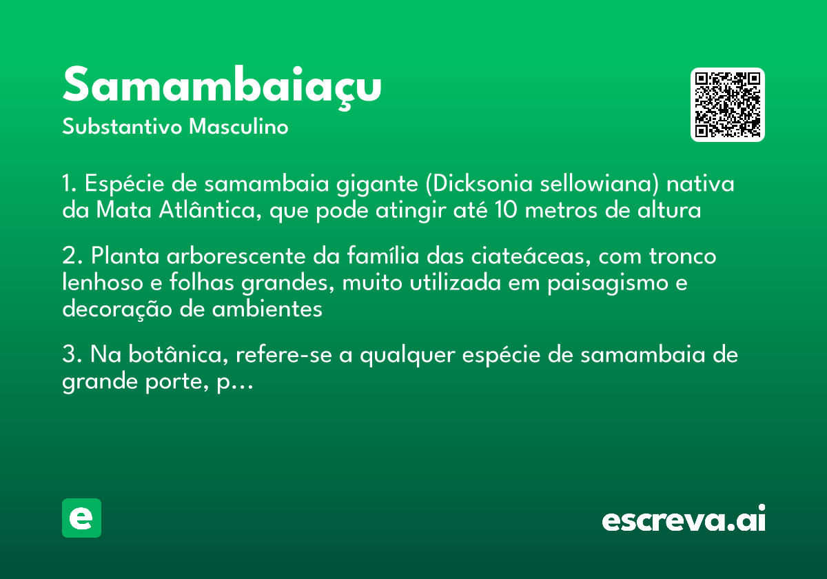 samambaiaçu