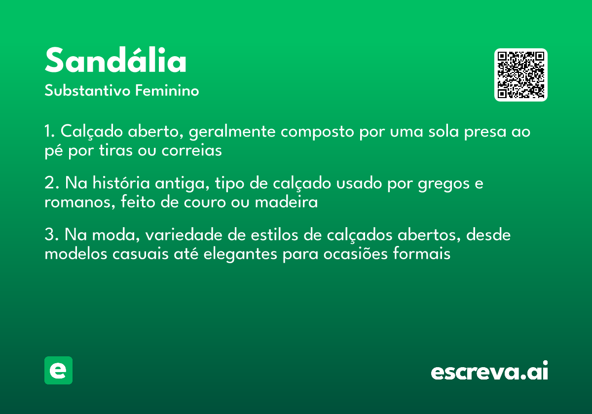 sandália