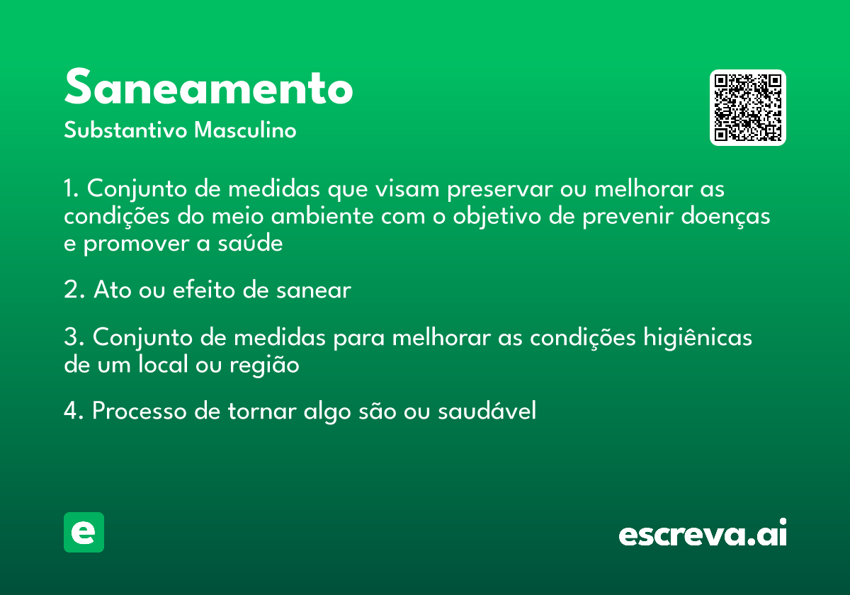 saneamento