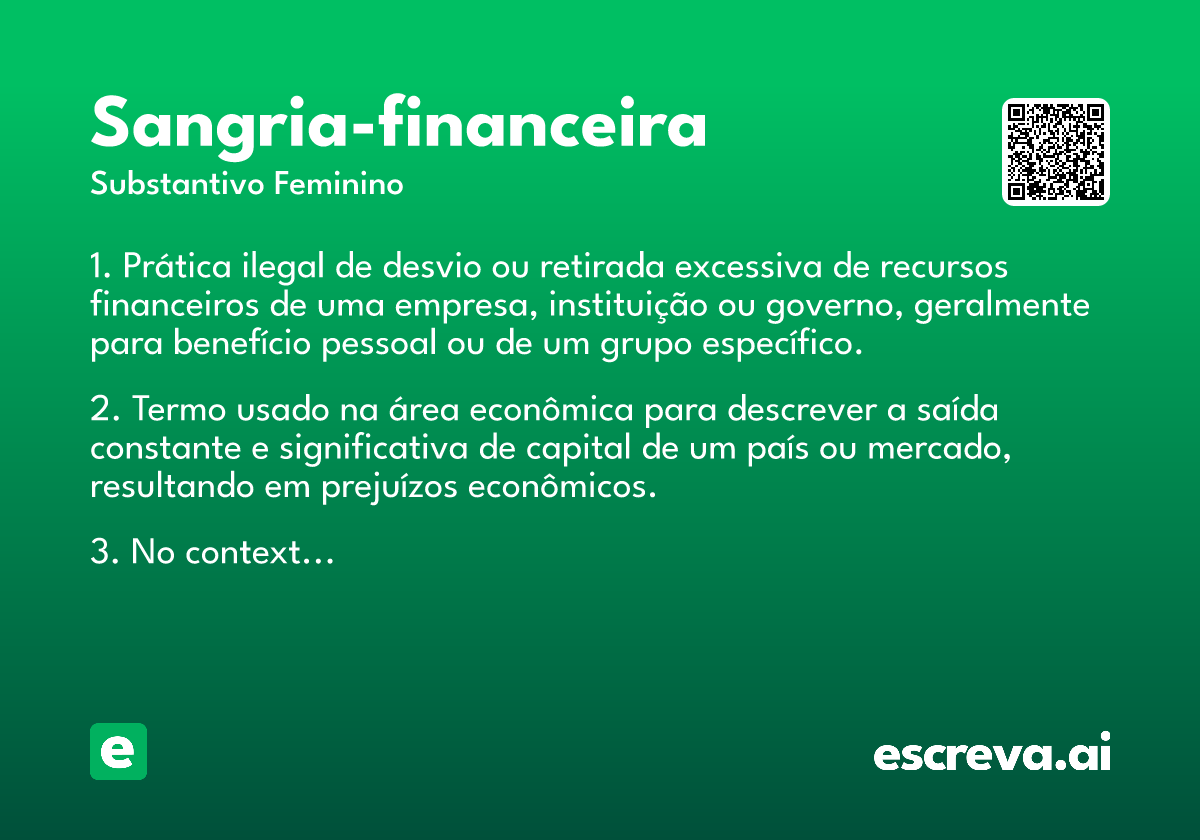 sangria-financeira