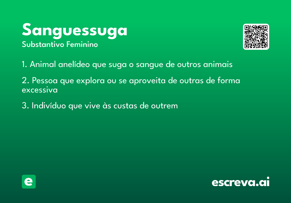 sanguessuga