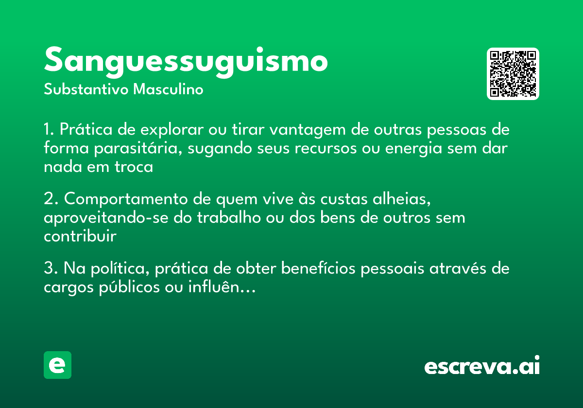 sanguessuguismo