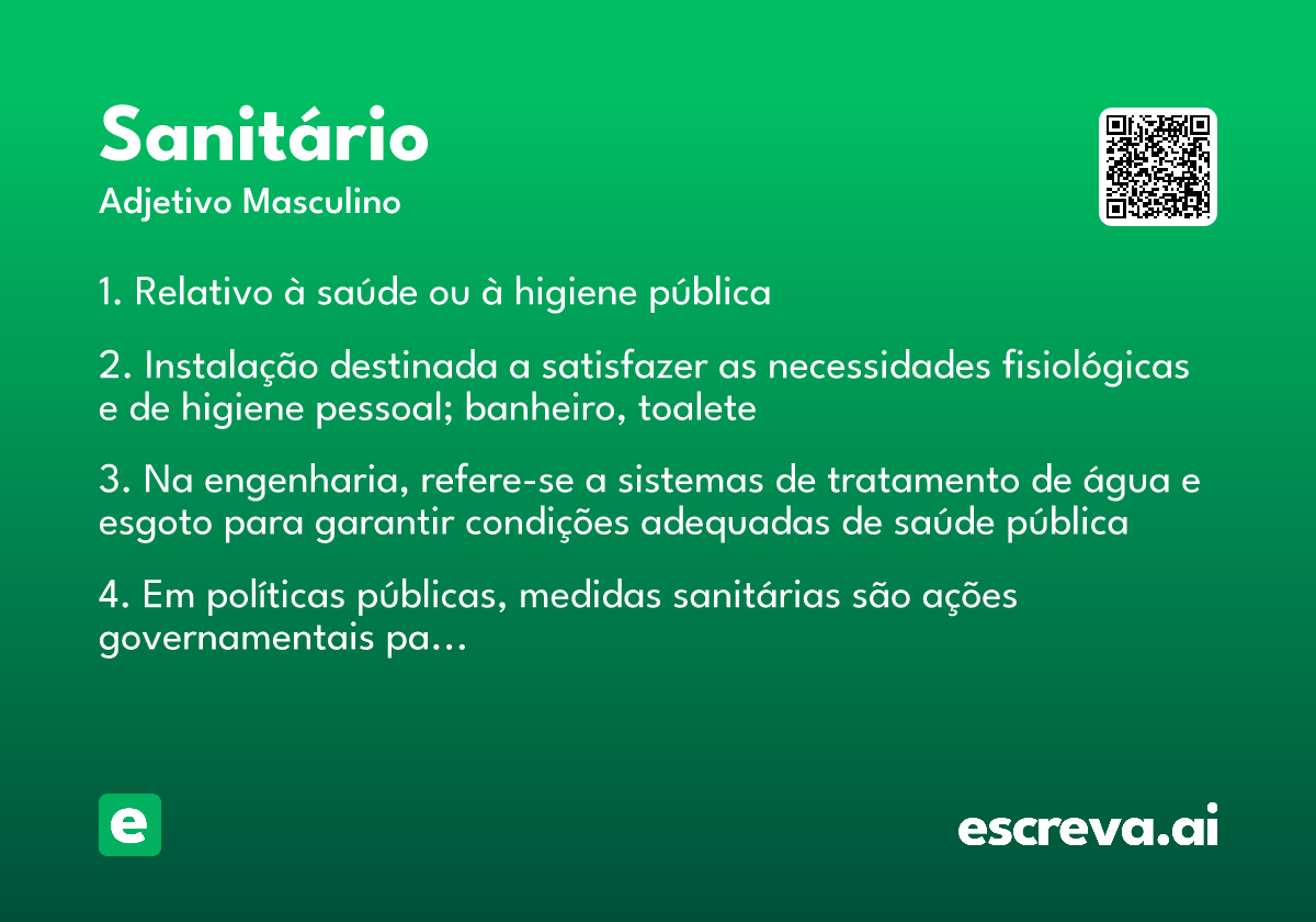 sanitário
