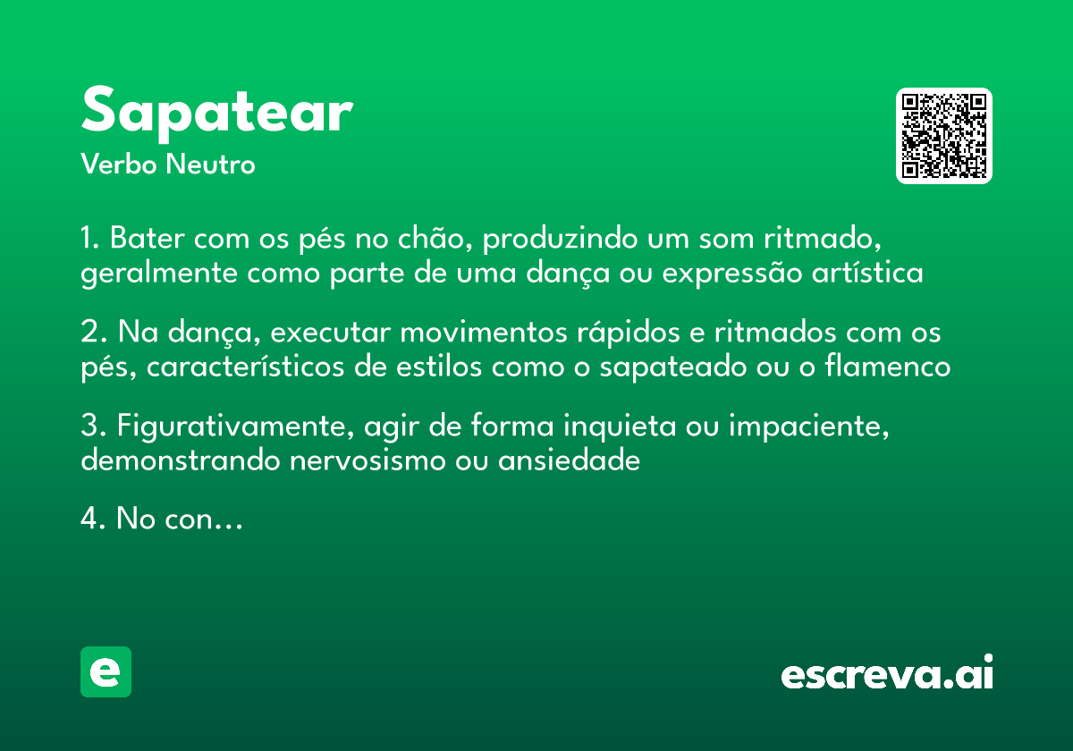 sapatear