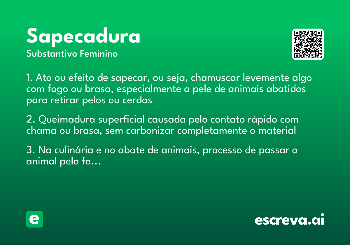 sapecadura