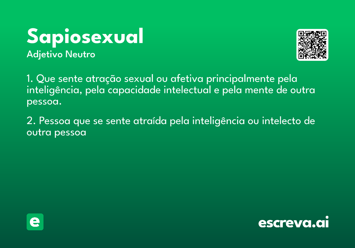sapiosexual