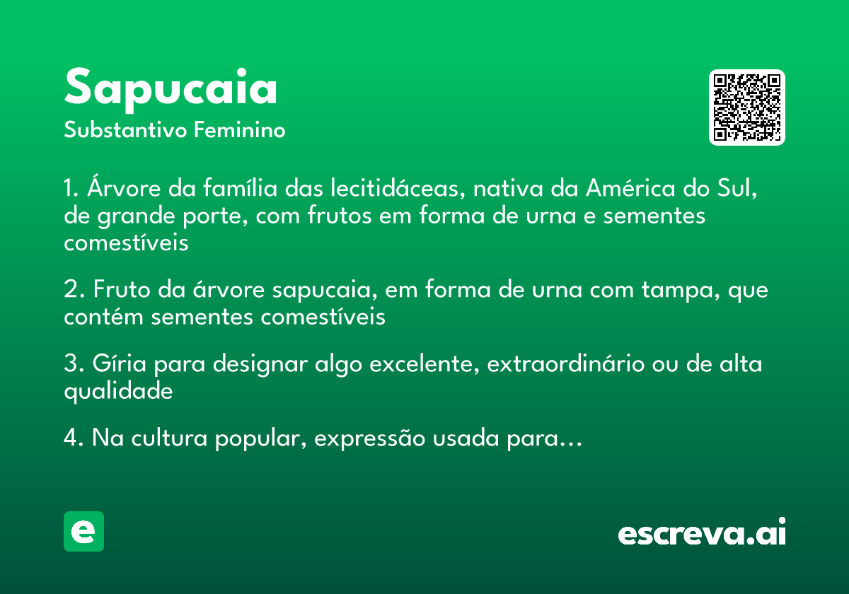 sapucaia