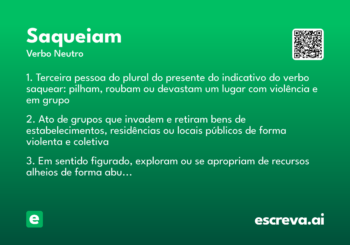 saqueiam