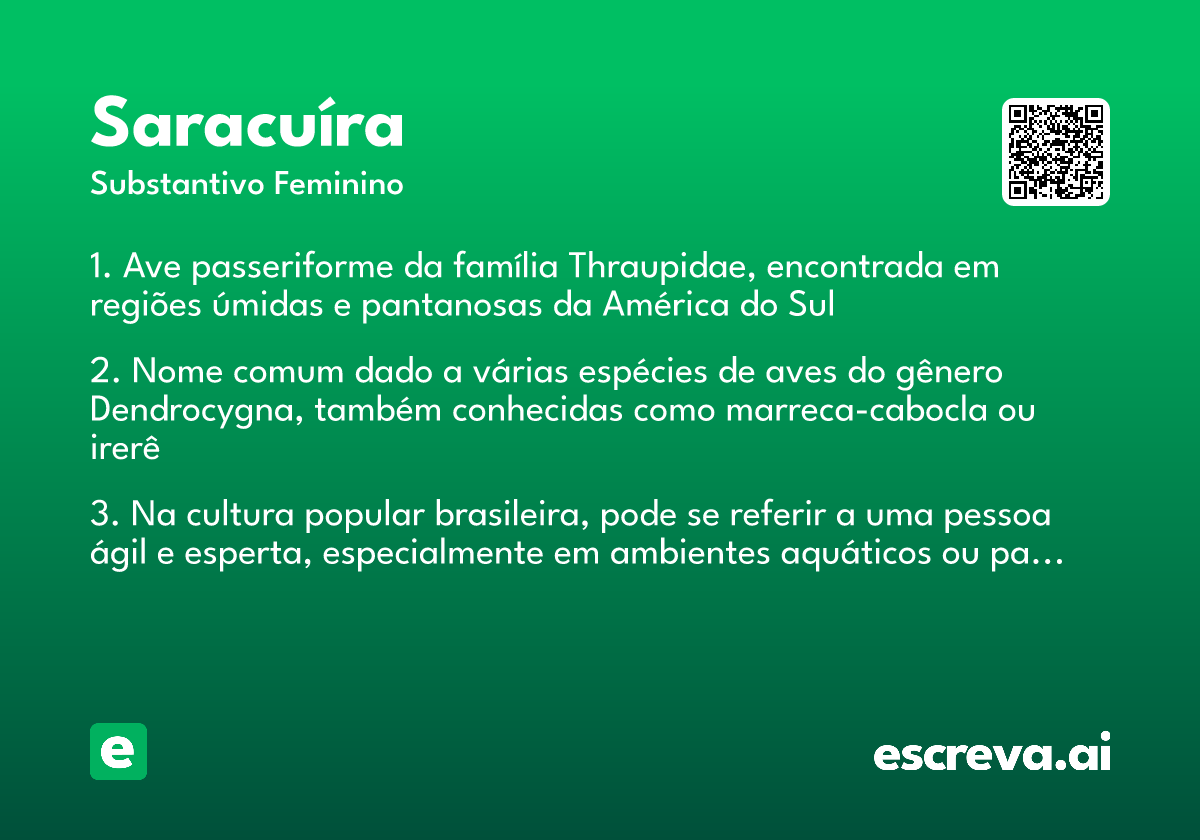 saracuíra