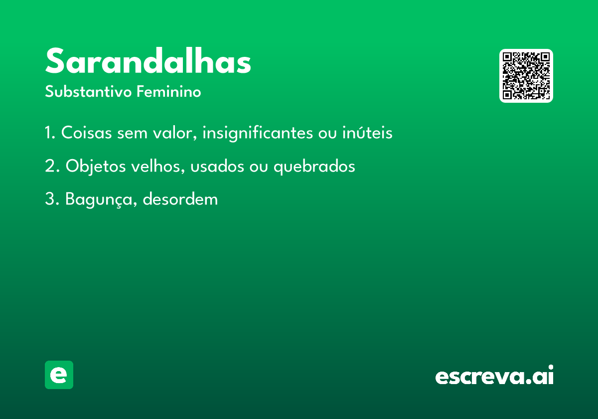 sarandalhas