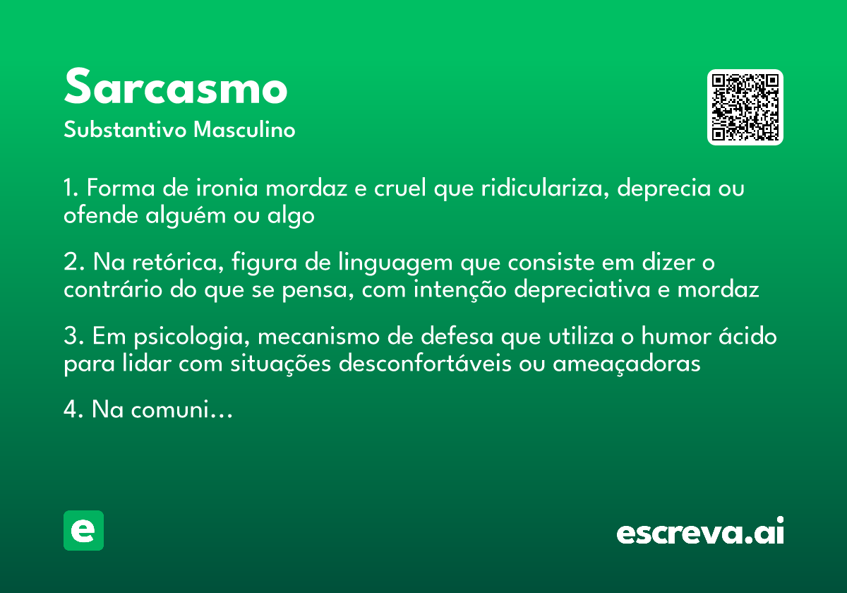 sarcasmo