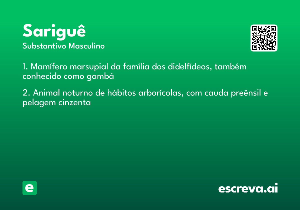 sariguê