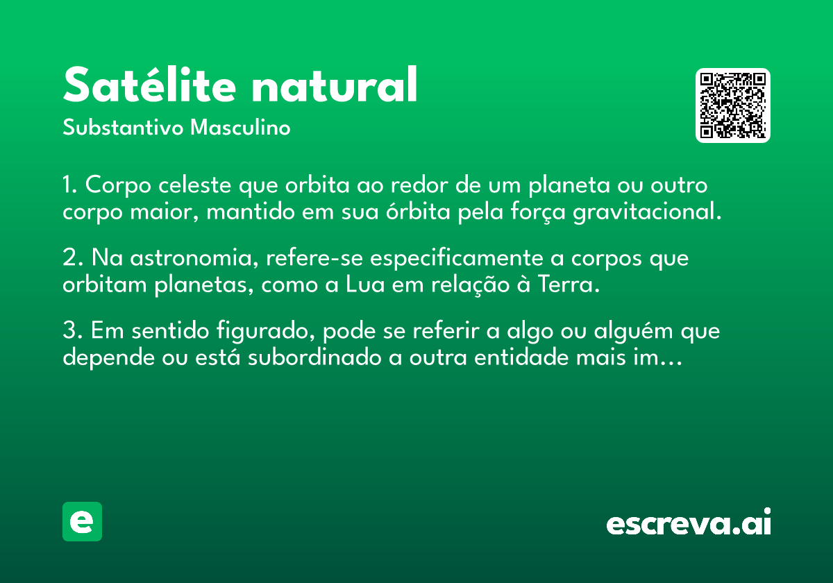 satélite natural