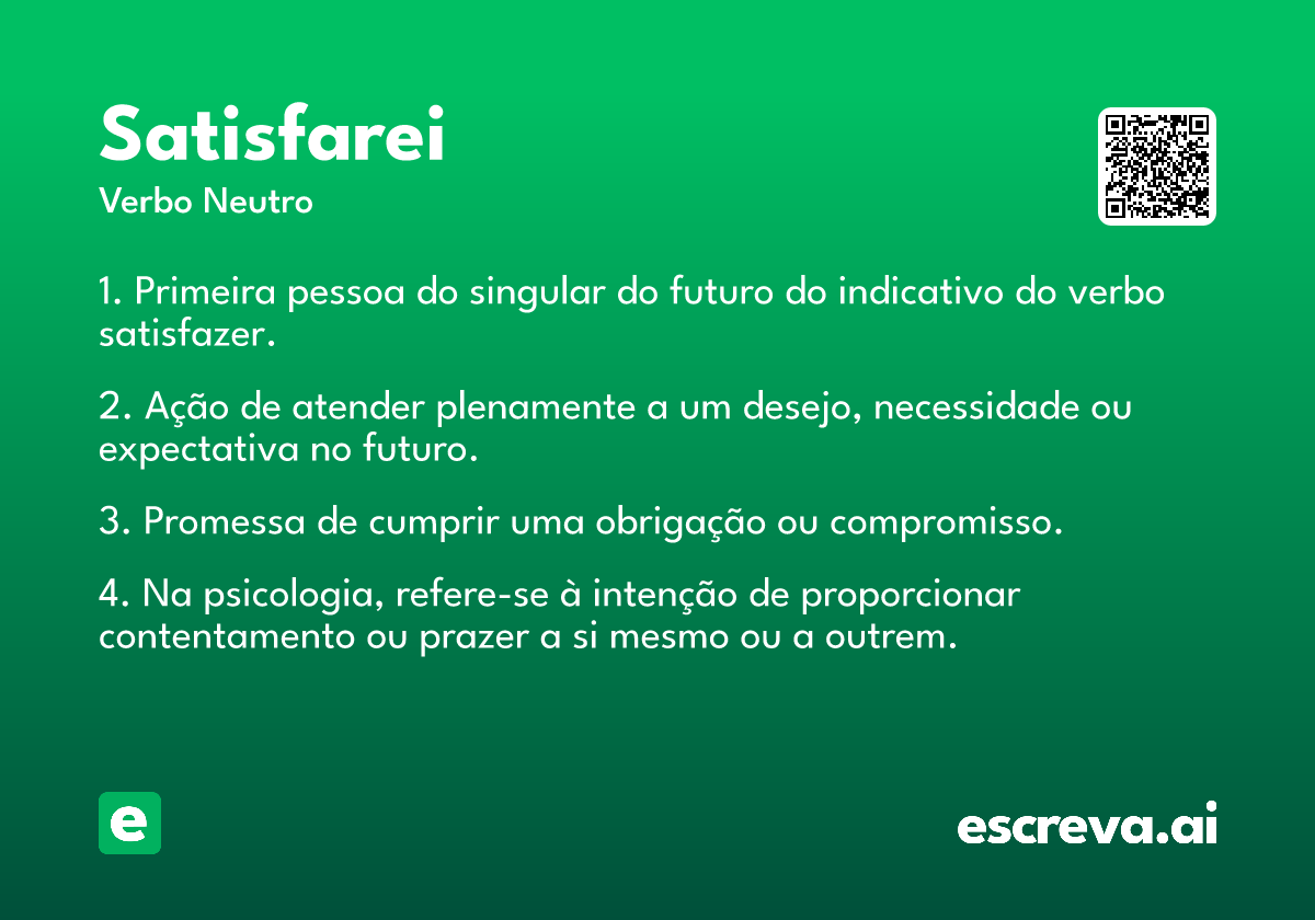 satisfarei