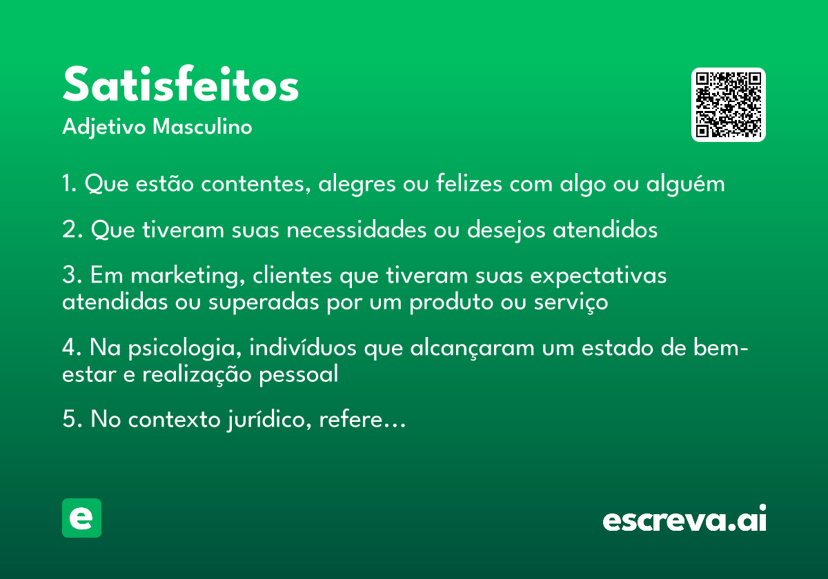 satisfeitos