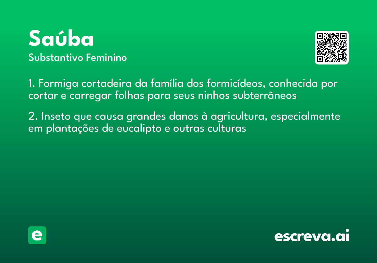 saúba