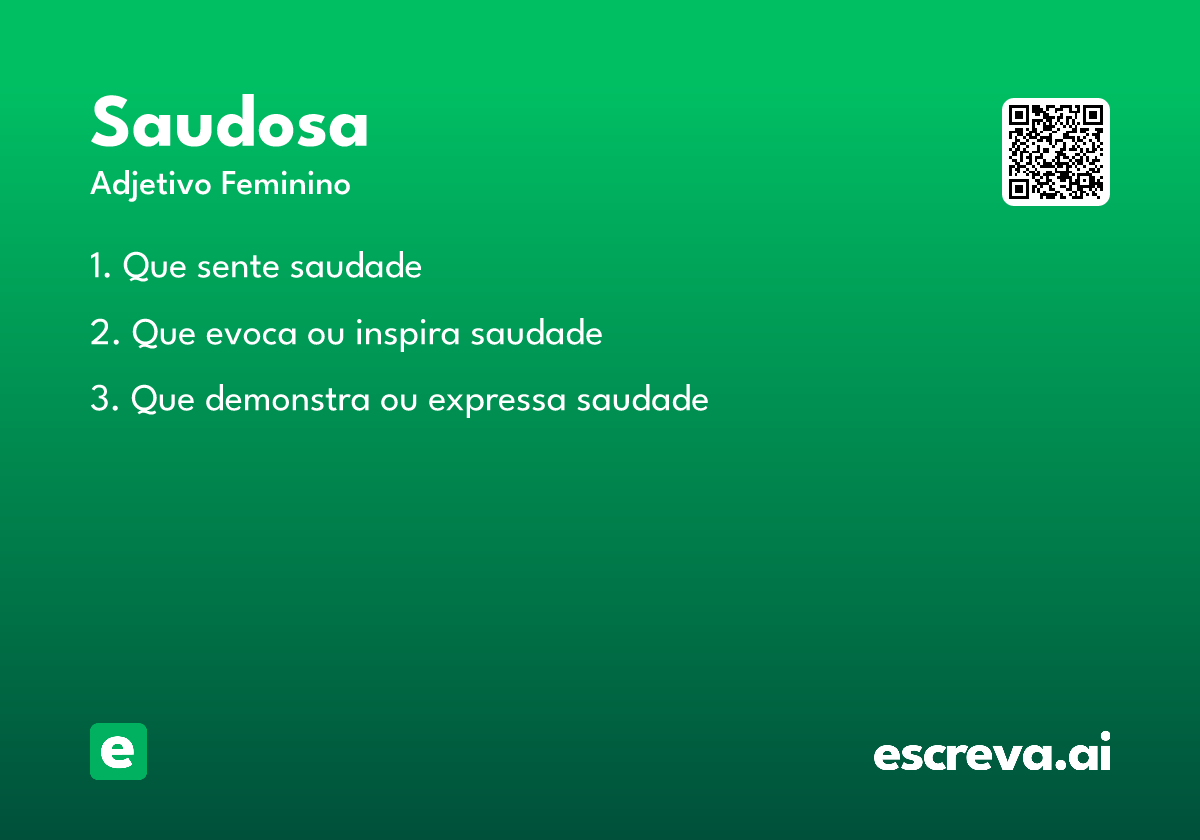 saudosa