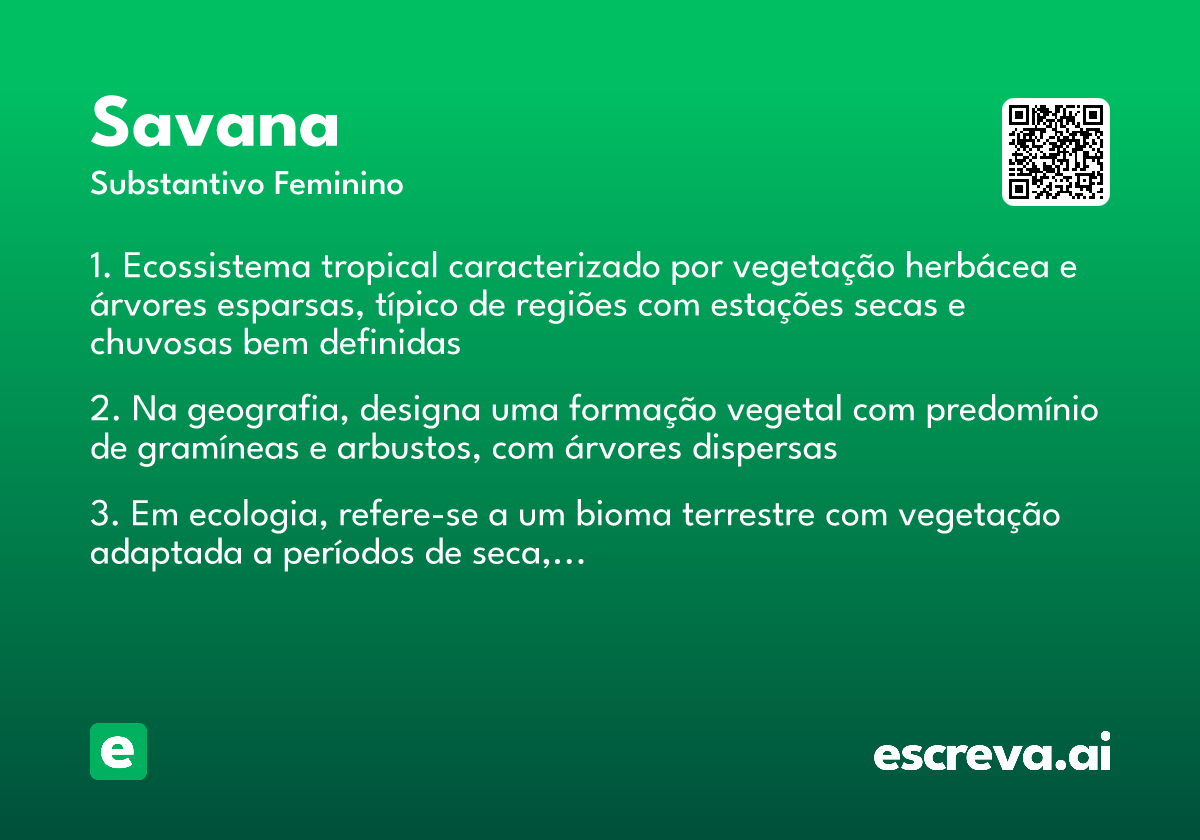 savana