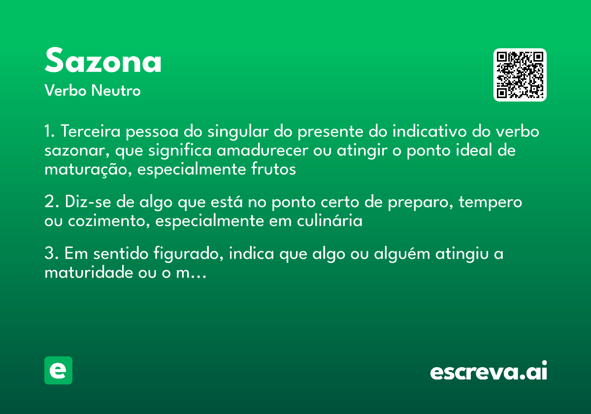 sazona
