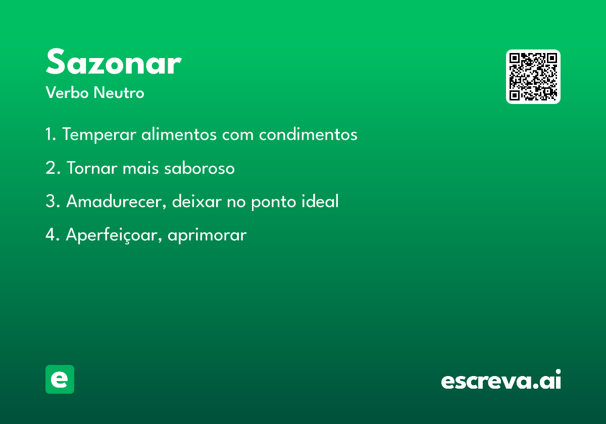 sazonar