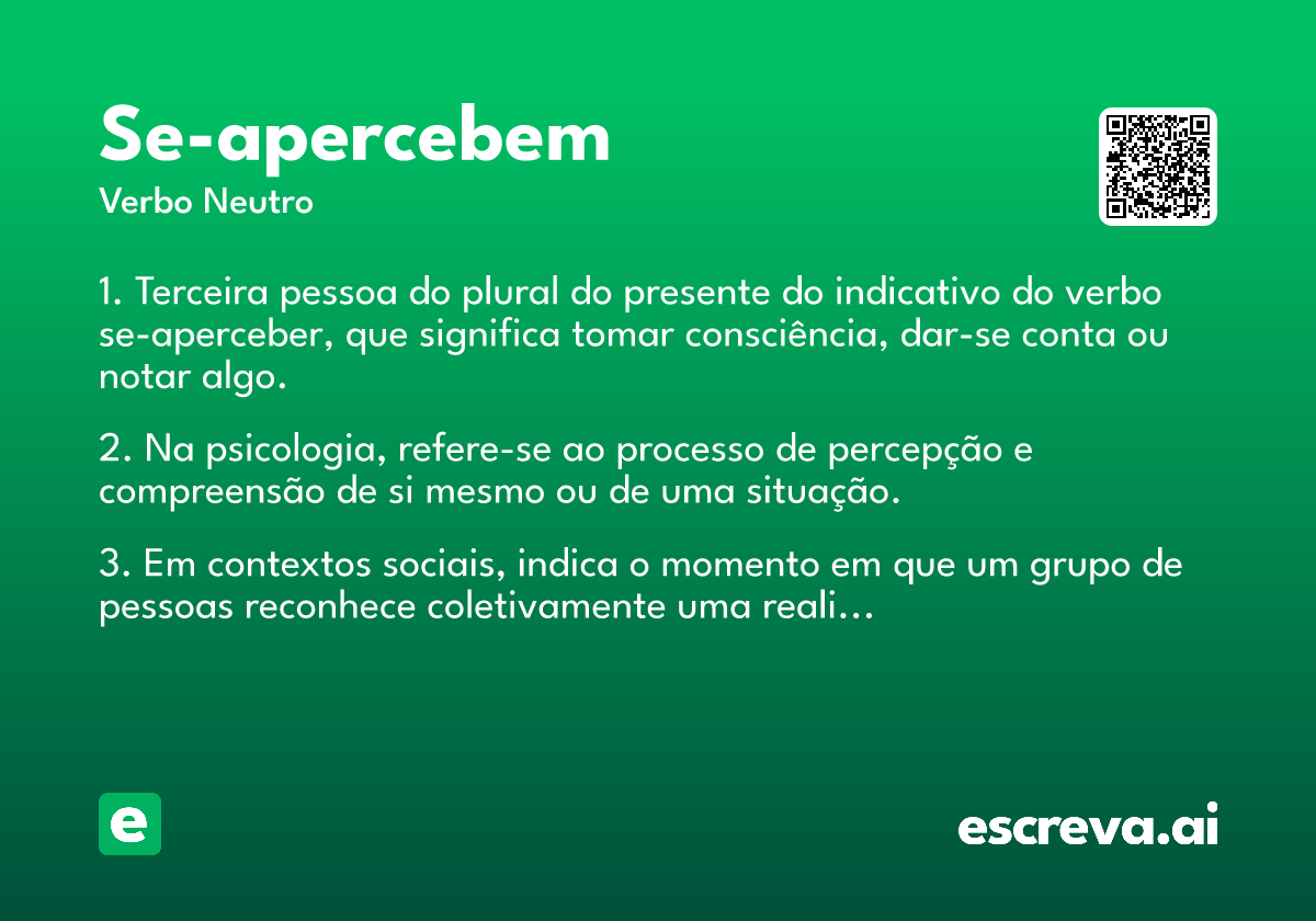 se-apercebem