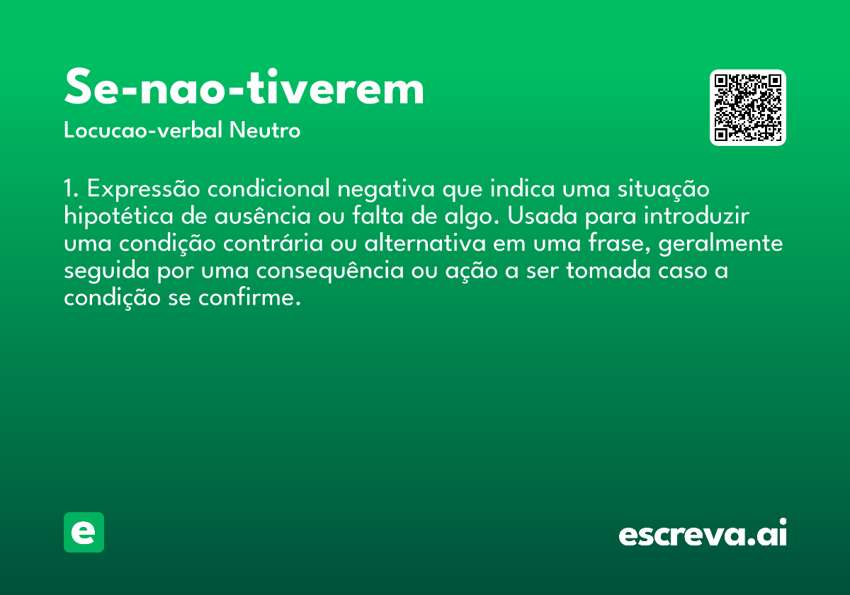 se-nao-tiverem
