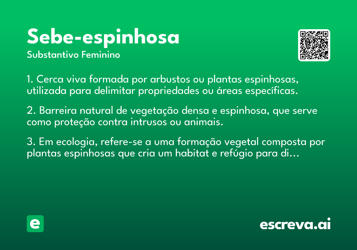 sebe-espinhosa