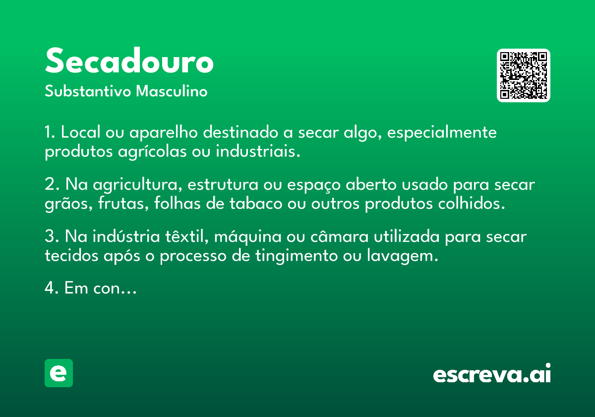 secadouro