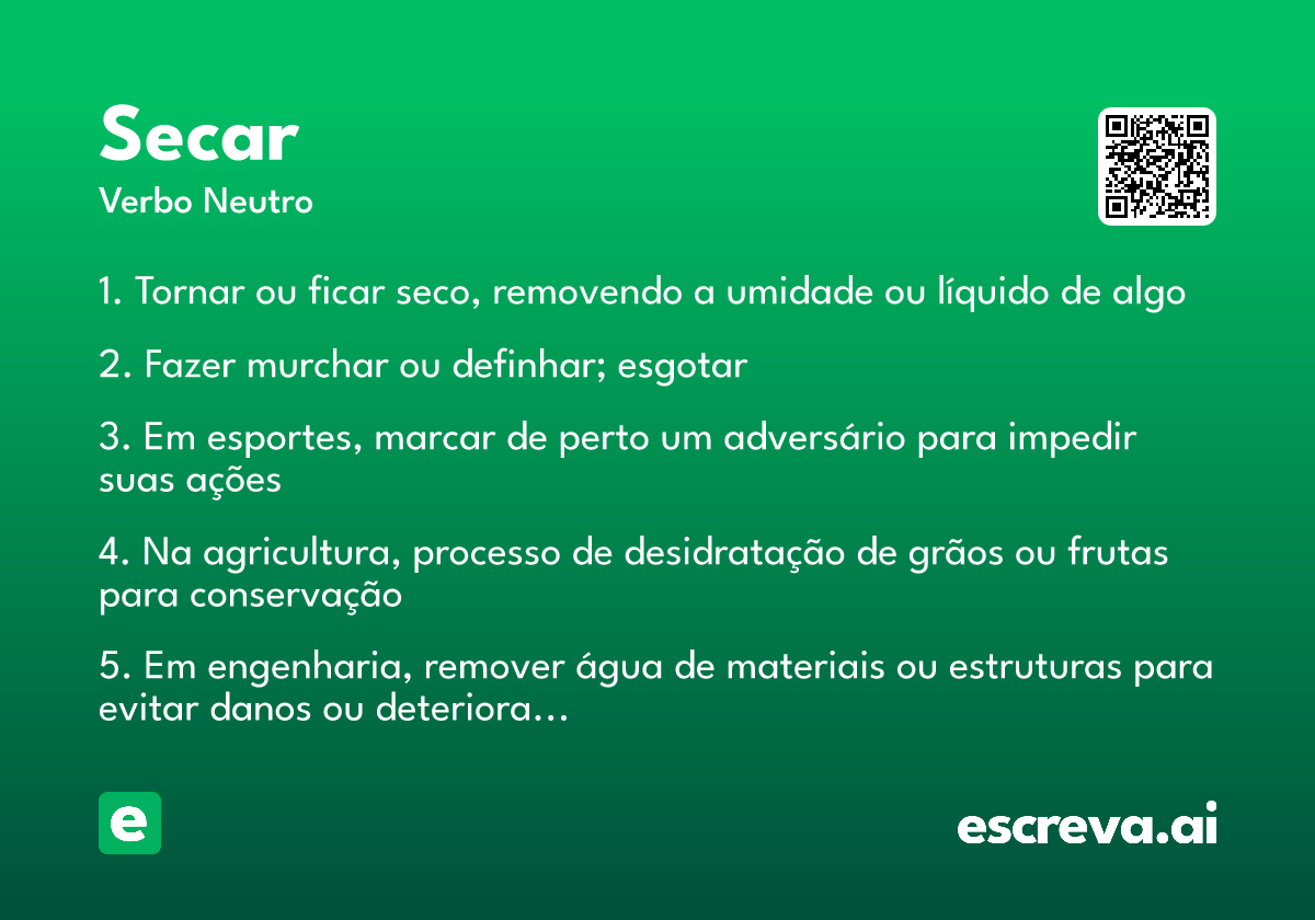 secar