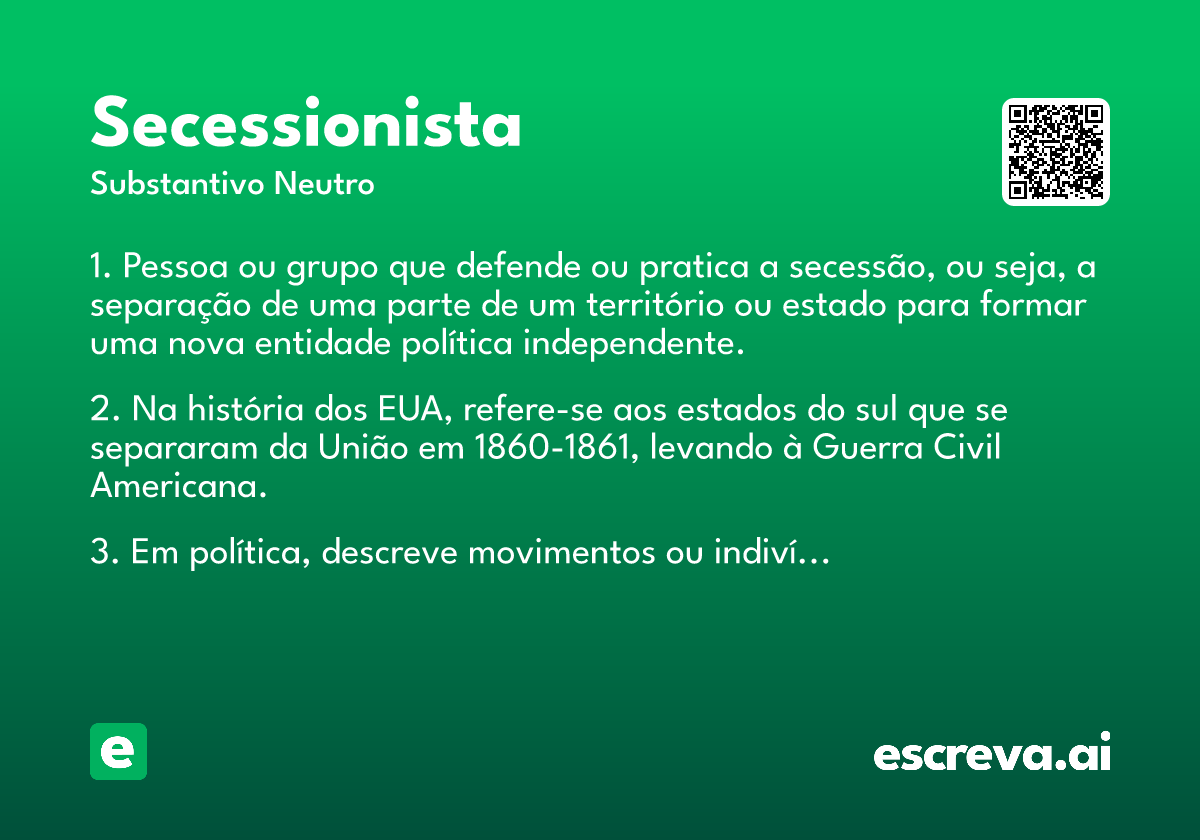 secessionista