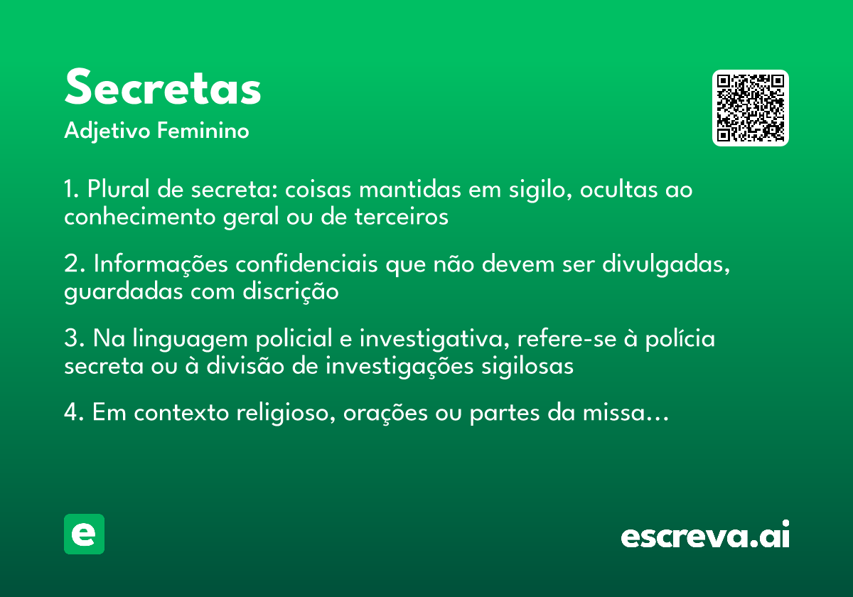 secretas