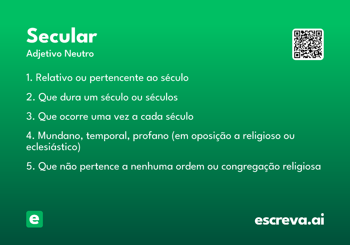 secular