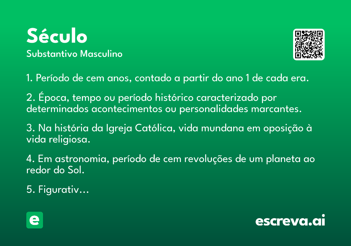 século