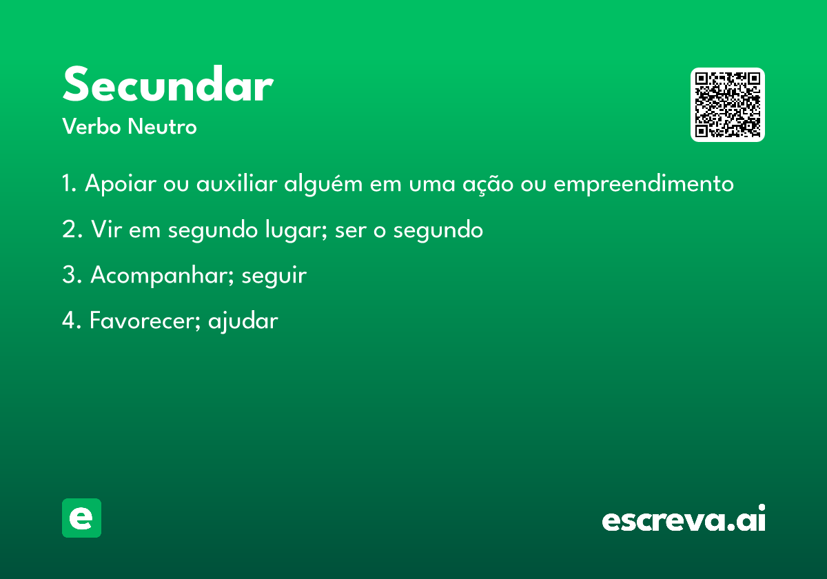 secundar