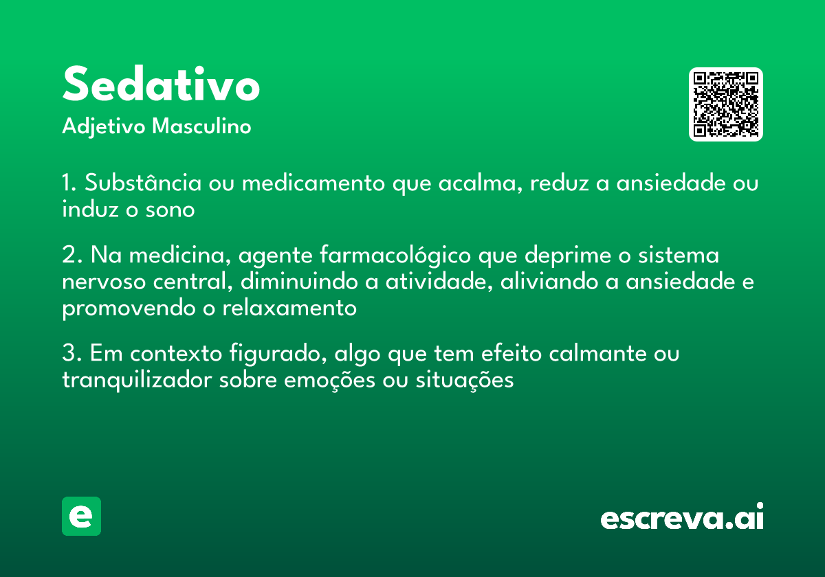 sedativo